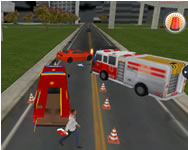 Ambulance rescue games 2019 kamionos HTML5 játék