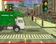 City garbage truck kamionos ingyen játék