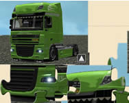 kamionos - Daf tractor truck jigsaw