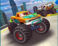 Impossible monster truck race