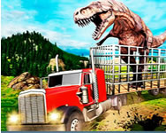 Jurassic dino transport truck