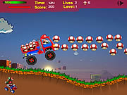 kamionos - Mario super racing
