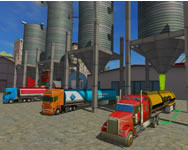 Oil tanker truck game kamionos ingyen játék