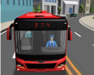 Real bus simulator 3D kamionos HTML5 játék