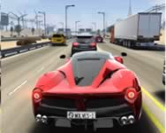 Traffic tour kamionos HTML5 játék