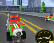 3D jet truck online játék