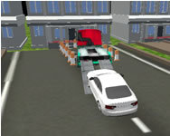 Car transporter truck simulator