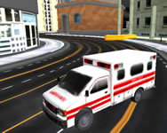 City ambulance emergency rescue kamionos ingyen játék