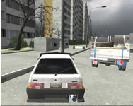 Russian grand city auto kamionos HTML5 játék